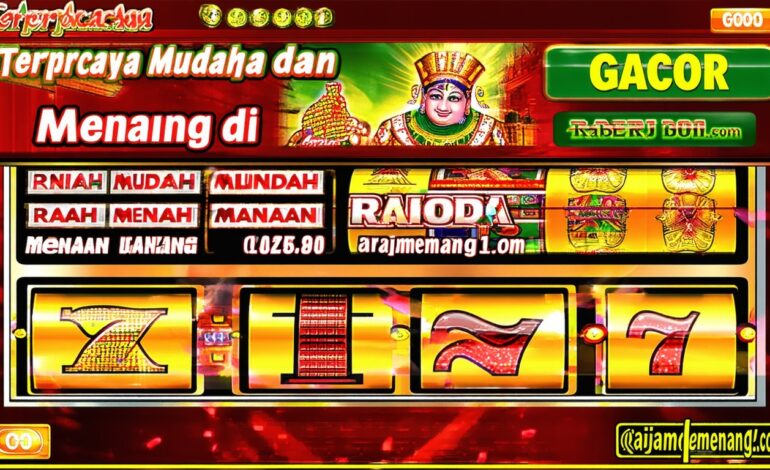 Slot Gacor Terpercaya dan Mudah Menang di –link(rajamenang1.com)