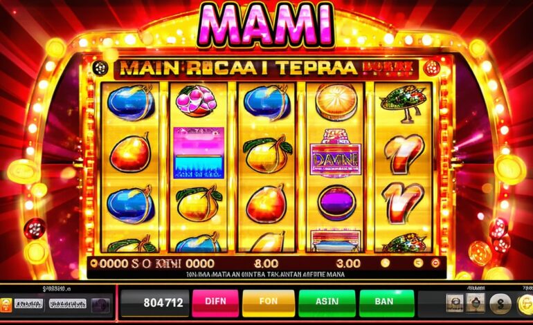 Situs Slot Mami188: Daftar dan Main Slot Online Terpercaya