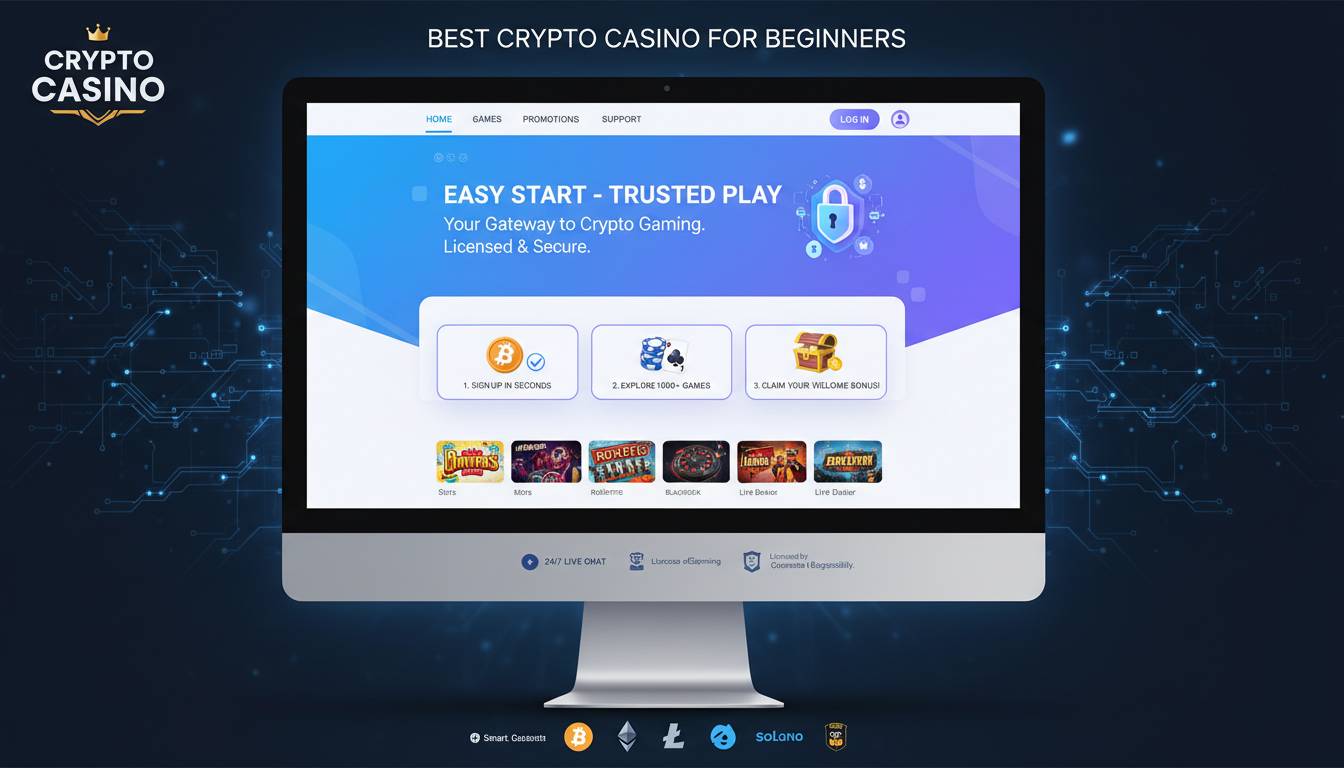 Best Crypto Casino for Beginners - Trusted & Easy to Start