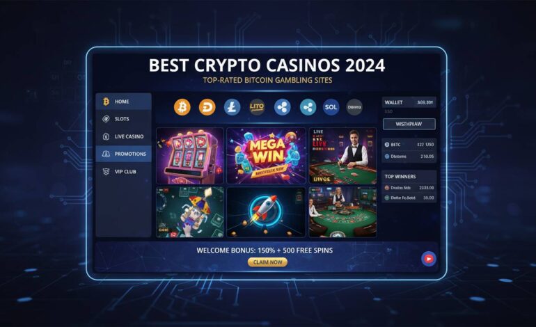 Best Crypto Casinos 2024 – Top-Rated Bitcoin Gambling Sites