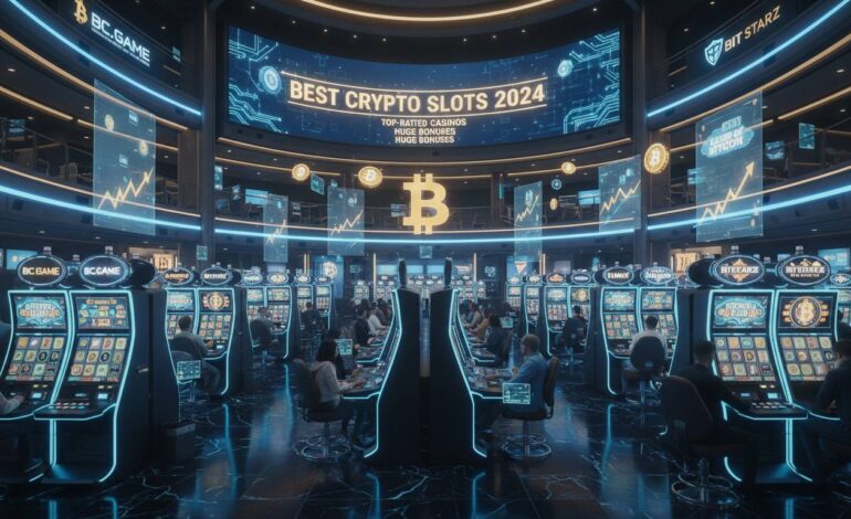 Best Crypto Slots 2024 – Top-Rated Casinos with Huge Bonuses
