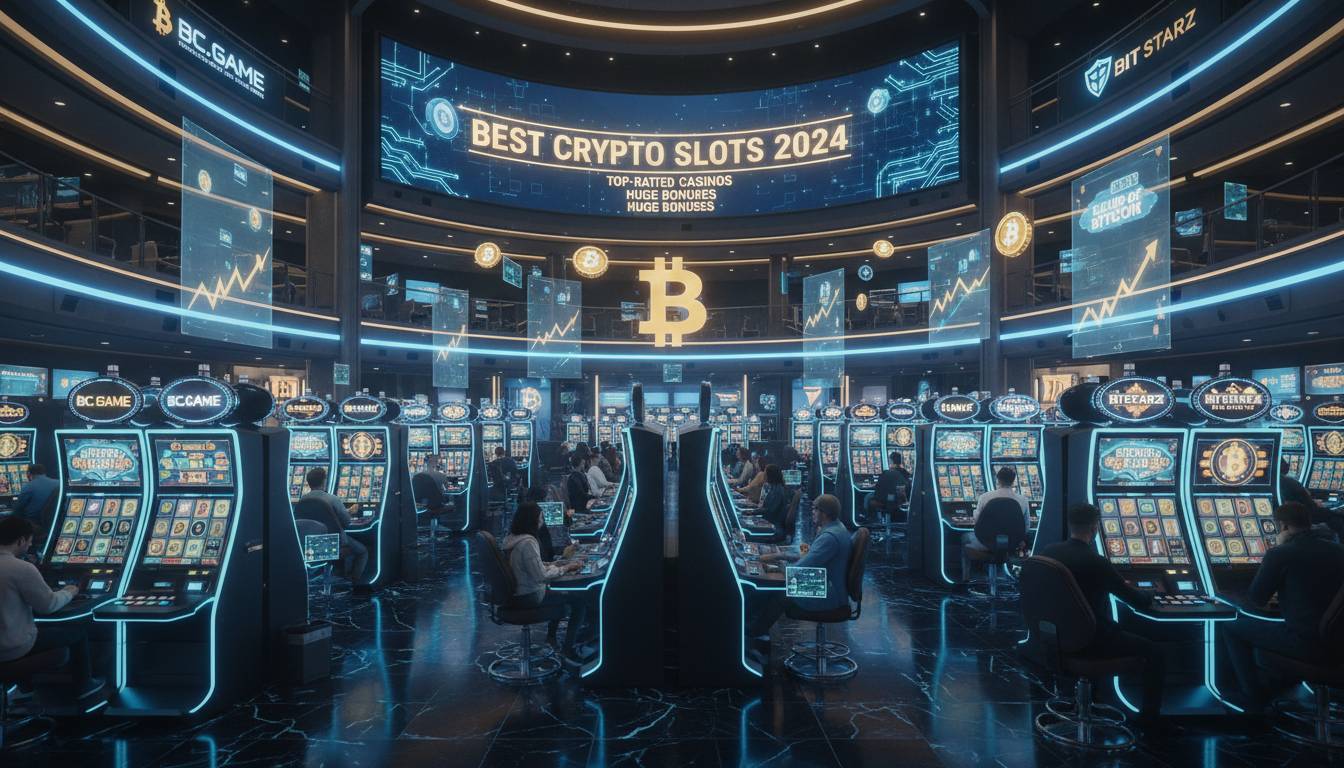 Best Crypto Slots 2024 – Top-Rated Casinos with Huge Bonuses