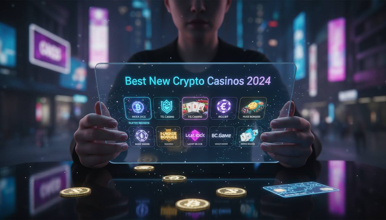 Best New Crypto Casinos 2024 – Trusted Reviews & Huge Bonuses