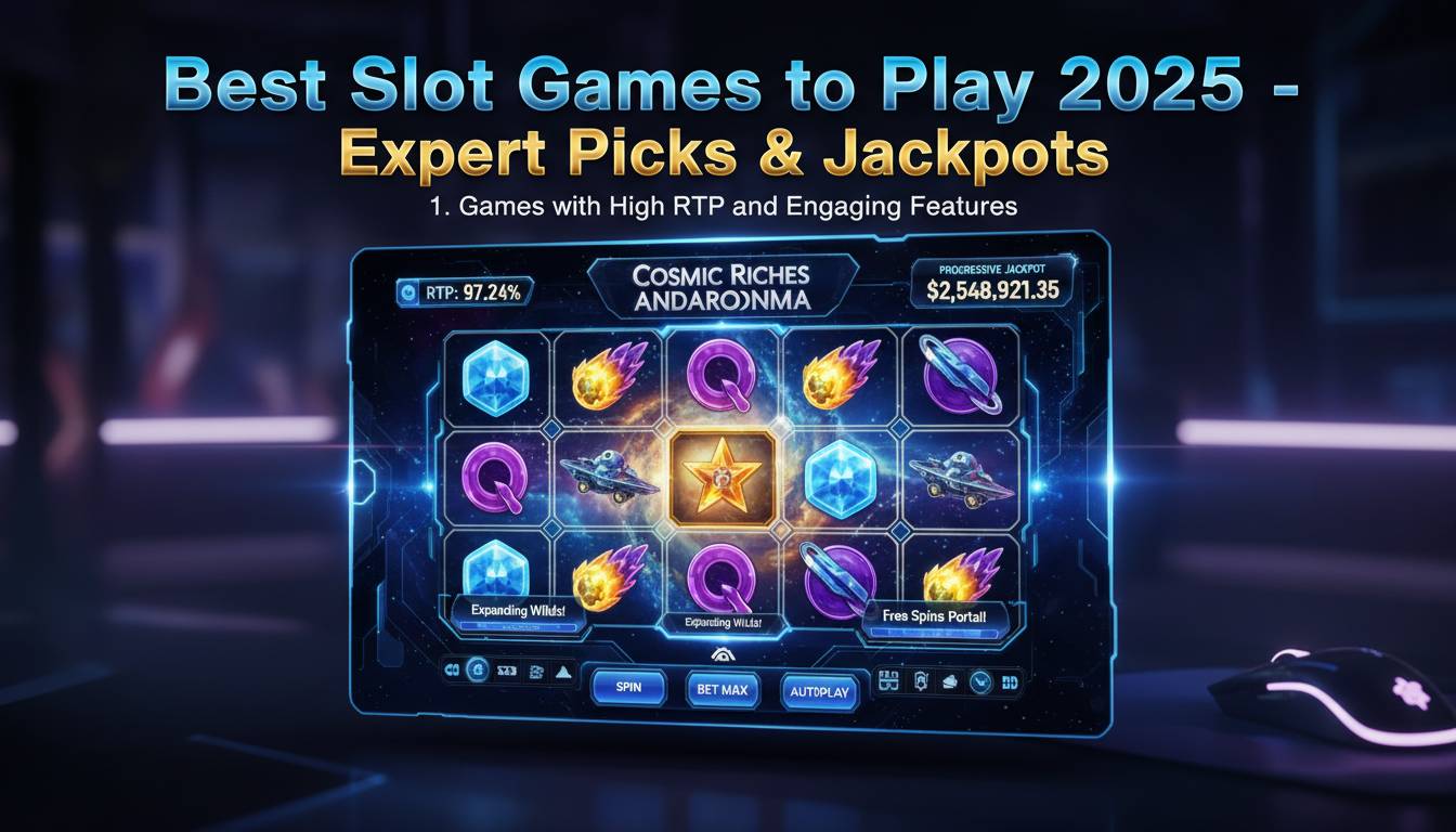 Best Slot Games to Play 2025 - Expert Picks & Jackpots