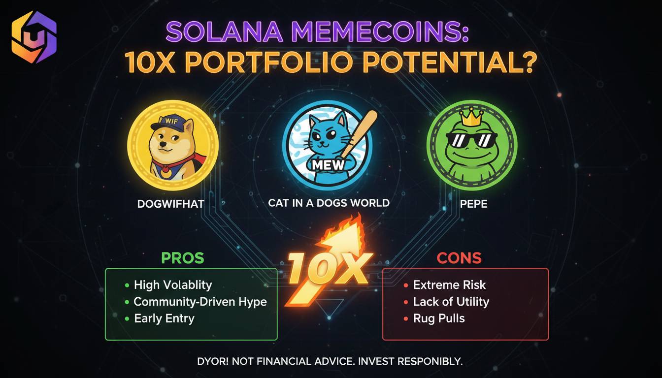 Best Solana Memecoins That Could 10x Your Portfolio