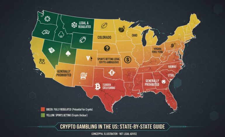 Crypto Gambling Legal in the US? State-by-State Guide