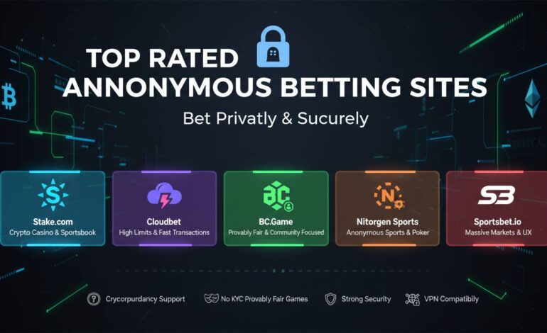 Top Rated Anonymous Betting Sites – Bet Privately & Securely